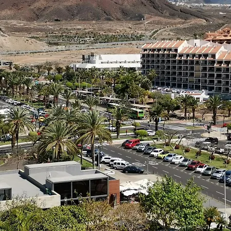 Cristianos Achacay Standing Vue Panoramique Lägenhet